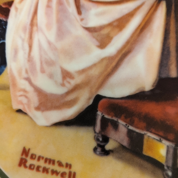 Norman Rockwell Collectors Plate - Picture 7 of 7